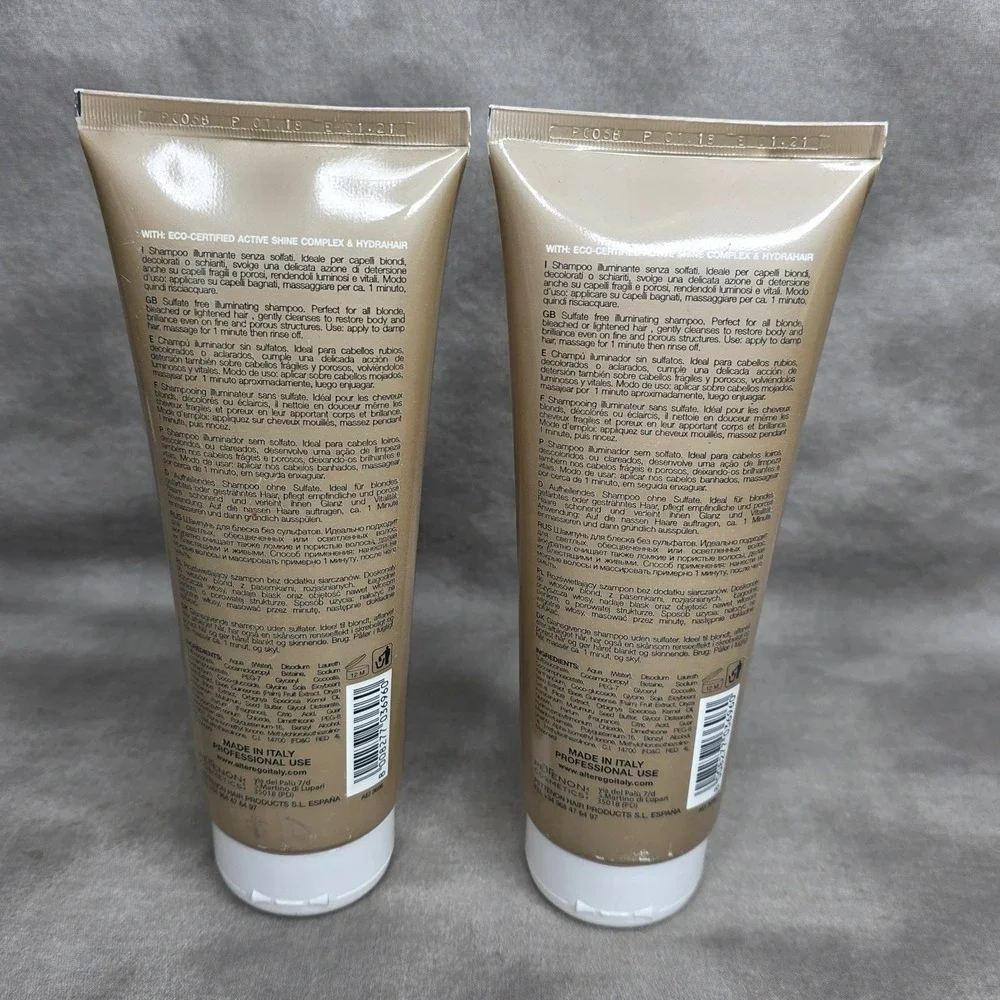 (X2) Alter Ego Be Blonde Pure Illuminating‎ Shampoo 8.45 fl oz